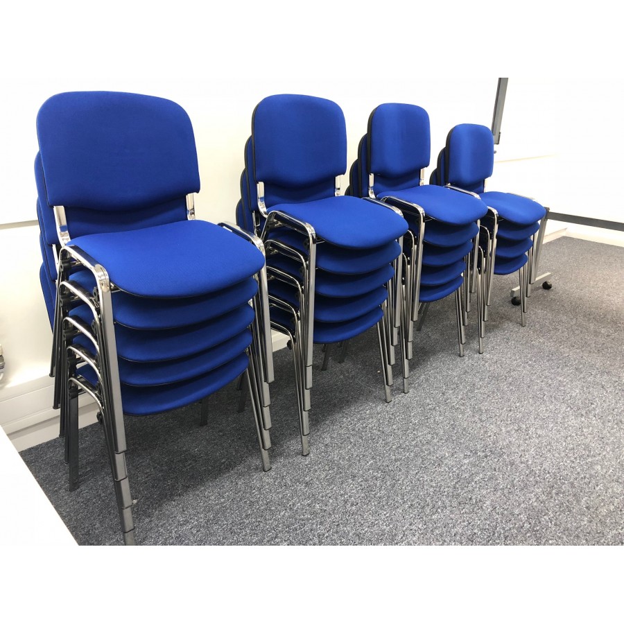 Iso Fabric Stacking Meeting Chairs 